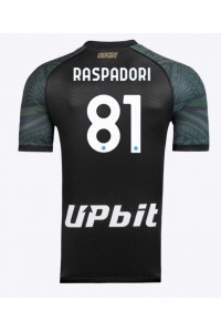 Fotbalové Dres SSC Napoli Giacomo Raspadori #81 Třetí Oblečení 2023-24 Krátký Rukáv